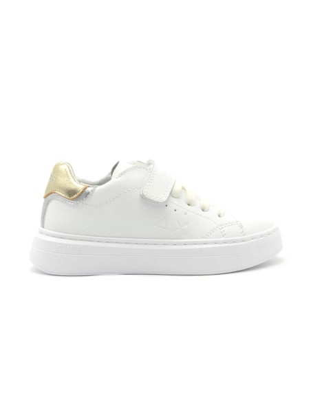 Sneaker Modell Sun68 Grace Leather für Mädchen aus Ökoleder