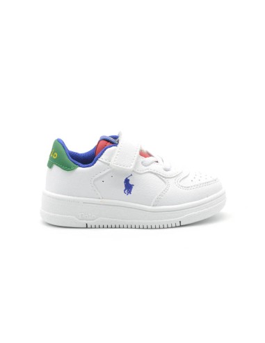 Baskets premier pas Polo Ralph Lauren Master Court Ps modèle enfant
