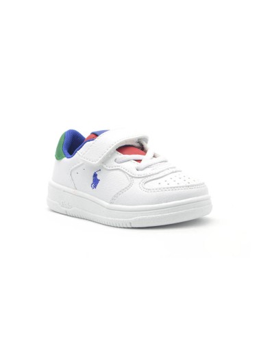 Baskets premier pas Polo Ralph Lauren Master Court Ps modèle enfant