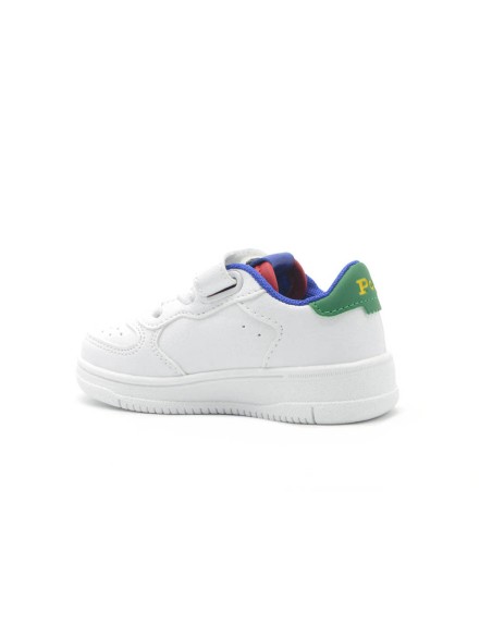 Baskets premier pas Polo Ralph Lauren Master Court Ps modèle enfant