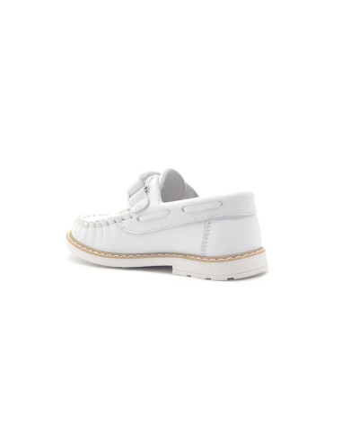 Mocassin élégant Walkey Made in Italy pour enfant en cuir souple