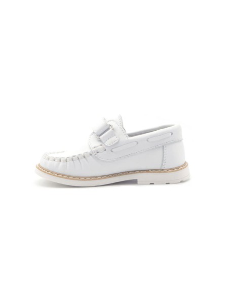 Mocassin élégant Walkey Made in Italy pour enfant en cuir souple