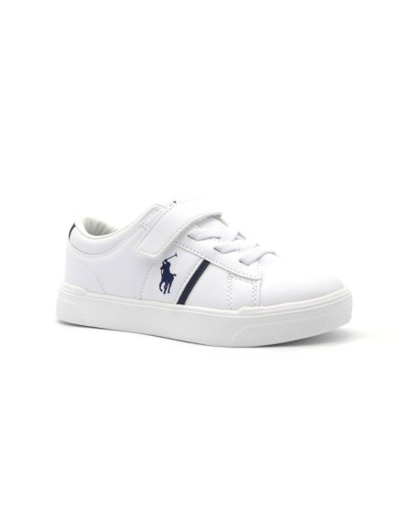 Polo Ralph Lauren Frazier Ps sneaker kids model with logo
