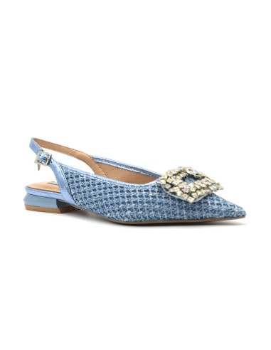 Ferre' model Elvira I elegant slingback women in fabric
