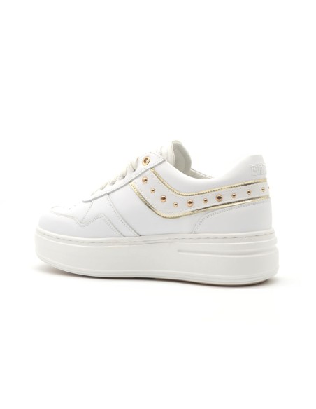 Ferre' Coco A model women's lace-up sneaker in leather