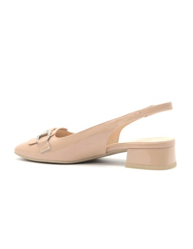 Nero Giardini Slingback Made in Italy aus Lackleder mit Metallclip