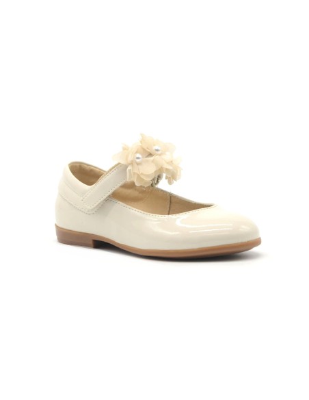 Nero Giardini ballerina da cerimonia Made in Italy in vernice
