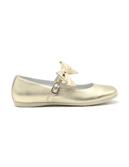 Nero Giardini Made in Italy leather ceremonial ballerina