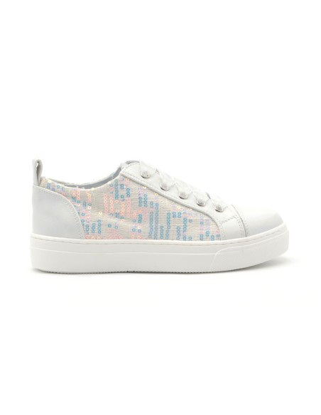 Nero Giardini Sneaker Made in Italy Mädchen aus technischem Stoff