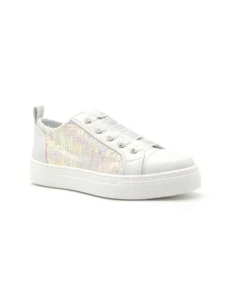 Nero Giardini Sneaker Made in Italy Mädchen aus technischem Stoff