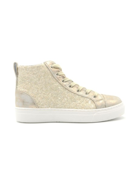Nero Giardini hoher Sneaker Made in Italy Mädchen aus Leder