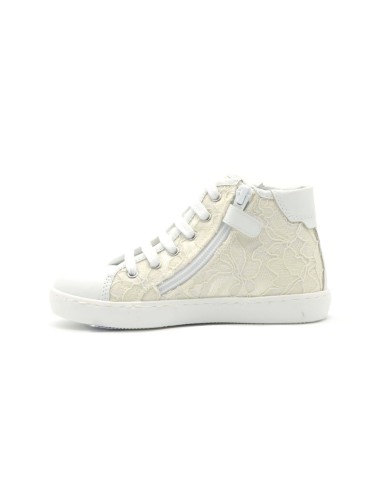 Nero Giardini hoher Sneaker Made in Italy für Mädchen aus Spitze