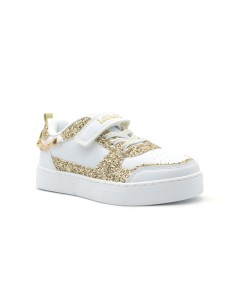 Scarpe Lelli Kelly Con Gioiello | Bianco/verde Glitter, Braccialetto Sganciabile, Modello LKAA4010