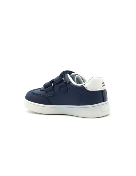 Nachhaltiger Tommy Hilfiger Sneaker für Kinder aus recyceltem Öko-Leder