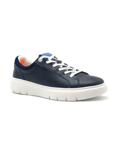 Venier Derby Sneaker Schnürer Herren Leder Modell Aufdrucke