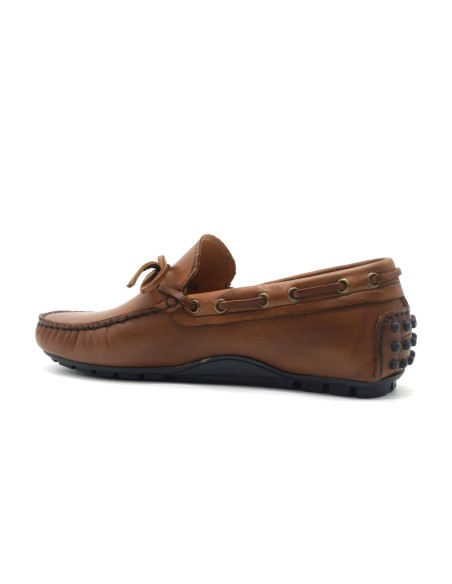 Gio Damiano Made in Italy men's sports moccasin with lace