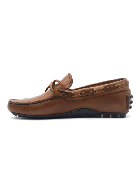Gio Damiano Made in Italy men's sports moccasin with lace