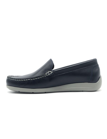 Melluso Walk men's leather sports moccasin