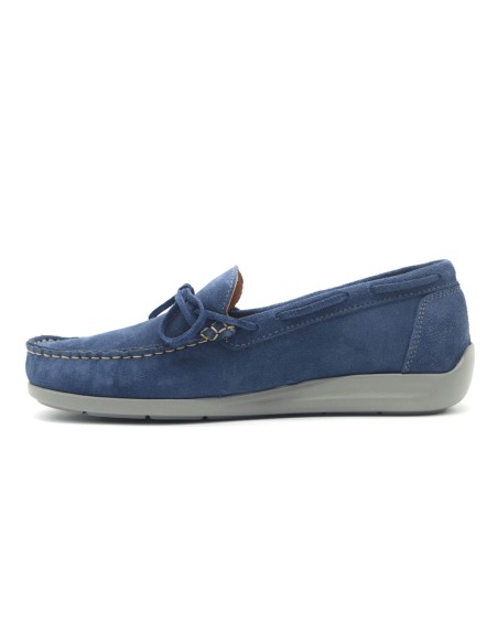Melluso Walk men's suede boat moccasin