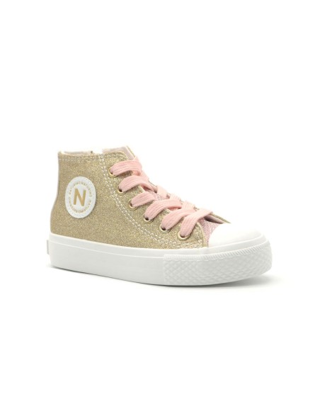 Naturino Hoher Sneaker für Mädchen Modell Ylfas aus Stoff