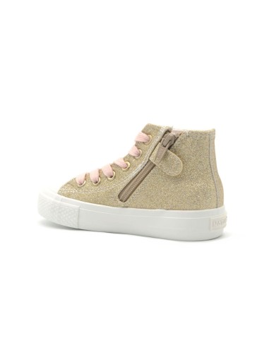 Baskets montantes pour filles modèle Naturino Ylfas en tissu