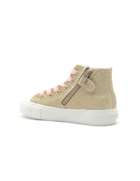 Naturino Hoher Sneaker für Mädchen Modell Ylfas aus Stoff