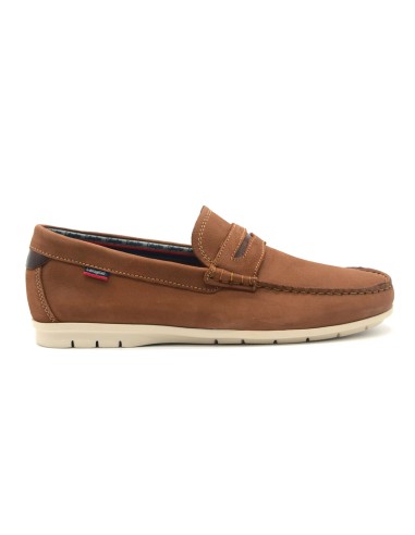 Mocasín de hombre Callaghan modelo Fares en nobuk