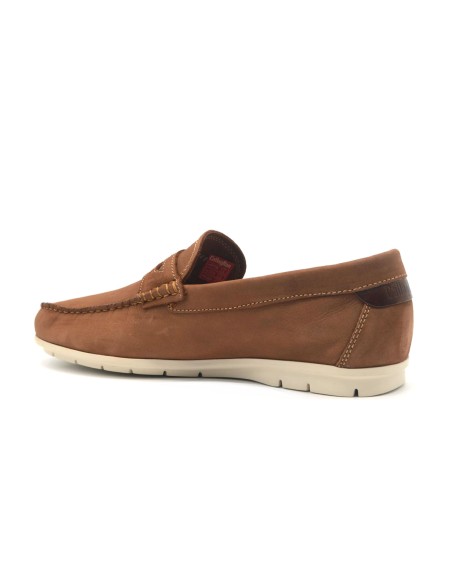 Mocasín de hombre Callaghan modelo Fares en nobuk