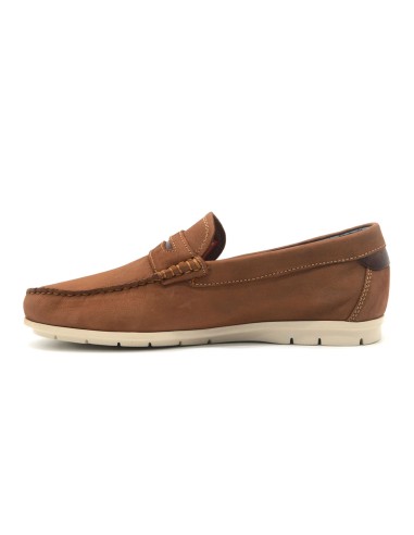 Mocasín de hombre Callaghan modelo Fares en nobuk
