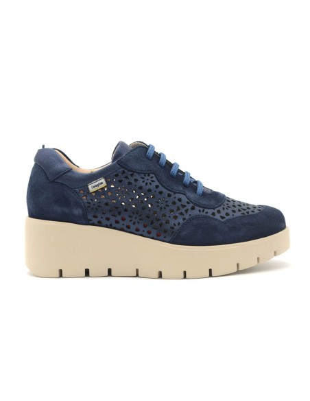 Chaussures à lacets pour femme Callaghan modèle Amal en daim