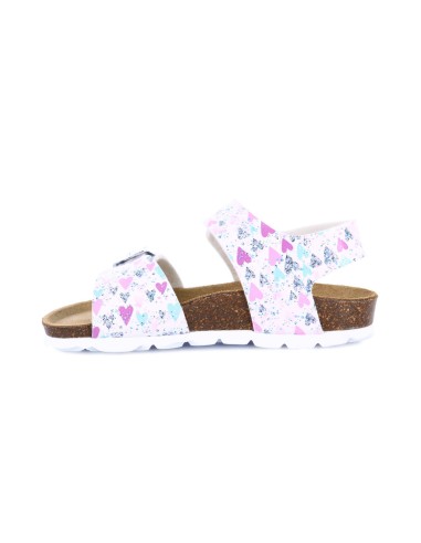 Grunland model Luce sandal for girls in printed patent leather