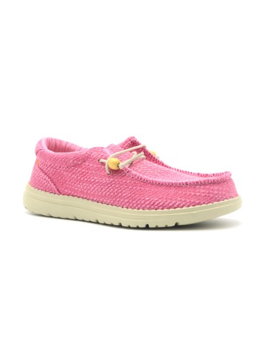Mocasín para mujer del U.S. Golf Club en tejido tejido