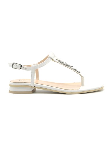 Chanclas Nero Giardini Made in Italy mujer en napa
