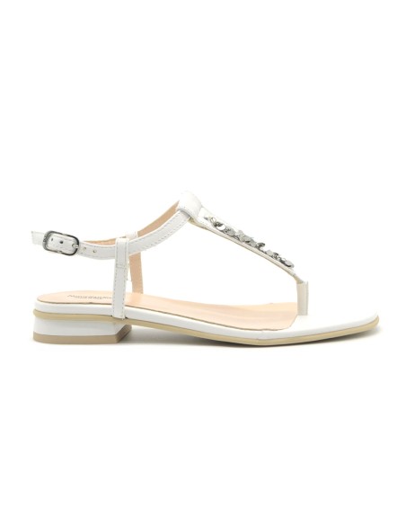 Chanclas Nero Giardini Made in Italy mujer en napa