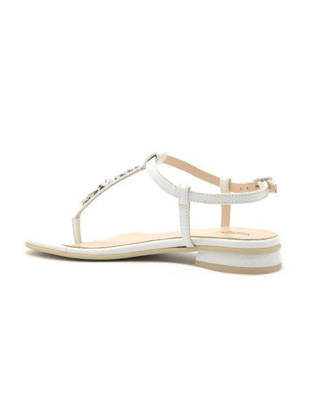 Chanclas Nero Giardini Made in Italy mujer en napa