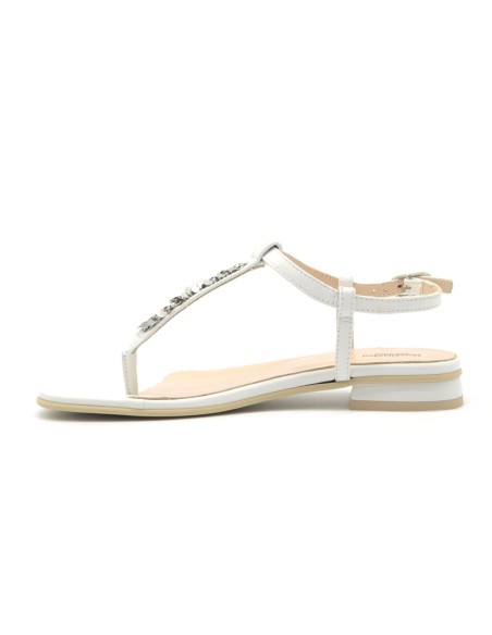 Chanclas Nero Giardini Made in Italy mujer en napa