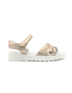 Nero Giardini leather sandal with glitter