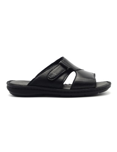 Melluso Walk Herren-Slipper-Sandale aus weichem Leder