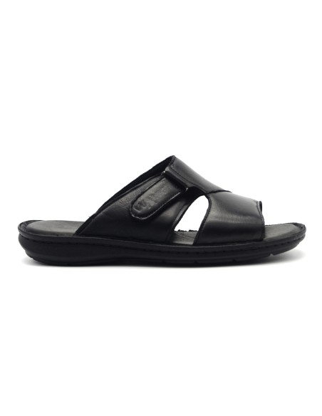 Melluso Walk Herren-Slipper-Sandale aus weichem Leder