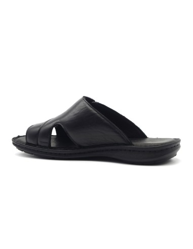 Melluso Walk Herren-Slipper-Sandale aus weichem Leder