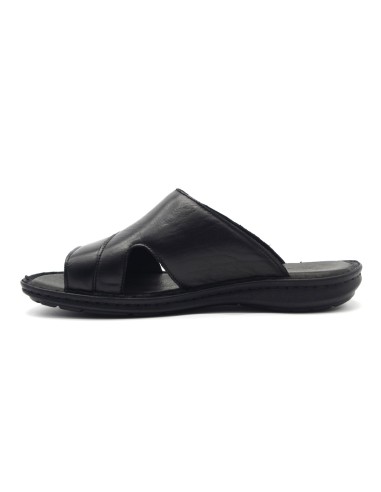 Melluso Walk Herren-Slipper-Sandale aus weichem Leder
