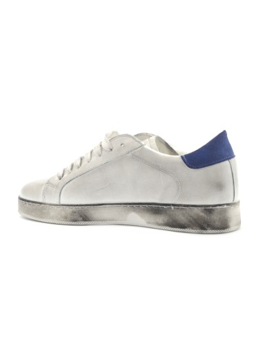 CK-Man sneaker stringata Made in Italy uomo in pelle effetto vintage