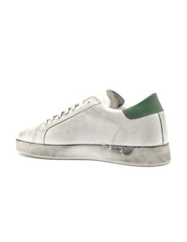 CK-Man sneaker stringata Made in Italy uomo in pelle effetto vintage