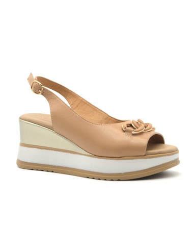 Quuio Made in Italy women's leather sandal