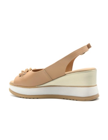 Quuio Made in Italy women's leather sandal