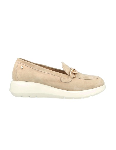 Impronte modello Moka Chain mocassino donna in camoscio