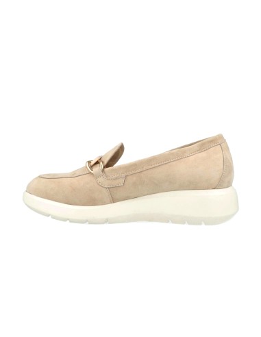Impronte Mocasín de ante para mujer modelo Moka Chain