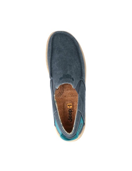 Jeep model Samoa Slip On Cvs men's moccasin in fabric