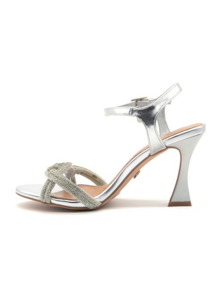 Kharisma elegant women's sandal with rhinestones and high heel