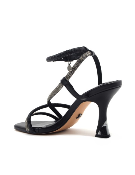 Sandale élégante pour femme Kharisma en éco-cuir avec talon